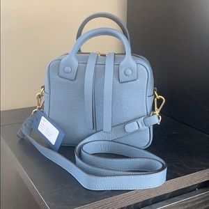 M. Gemi Italian Leather Small Satchel